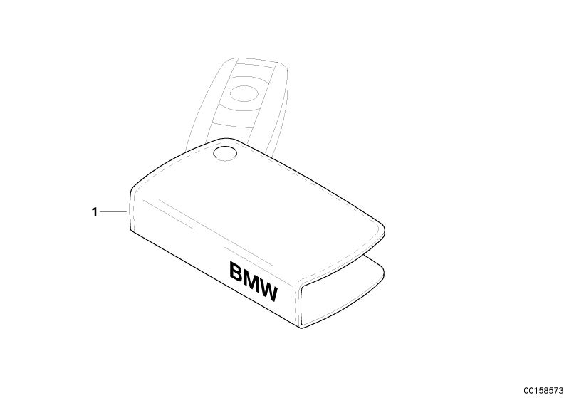 Picture board Key fob for the BMW 5 Series models  Original BMW spare parts from the electronic parts catalog (ETK) for BMW motor vehicles (car) 