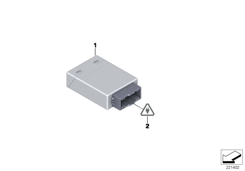 Bildtafel Steuergerät Servotronic für die BMW 6er Modelle  Original BMW Ersatzteile aus dem elektronischen Teilekatalog (ETK) für BMW Kraftfahrzeuge( Auto)    Steuergerät Servotronic