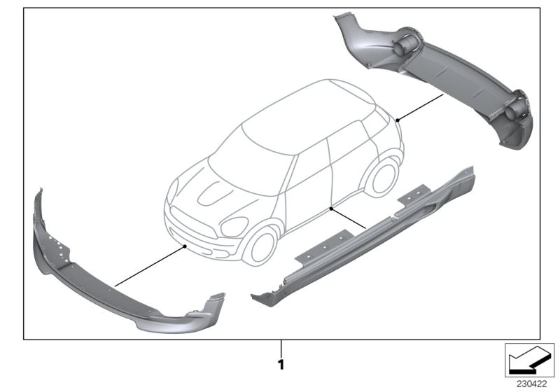 Paquete aerodinámico JCW