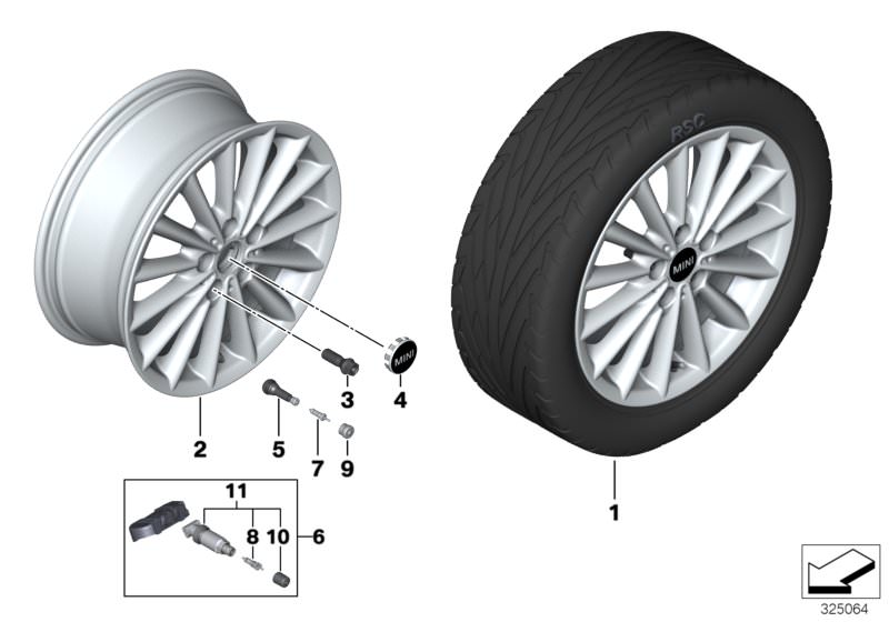 MINI LM Rad Multi Spoke 505