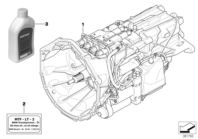 BMW Schaltgetriebe GS7S47BG (SMG) M5 E60 | HUBAUER-Shop.de
