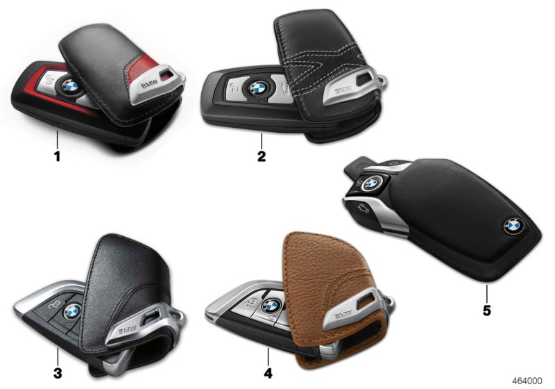 Illustration du Porte-clés pour les BMW 5 Série Modèles  Pièces de rechange d'origine BMW du catalogue de pièces électroniques (ETK) pour véhicules automobiles BMW (voiture) 