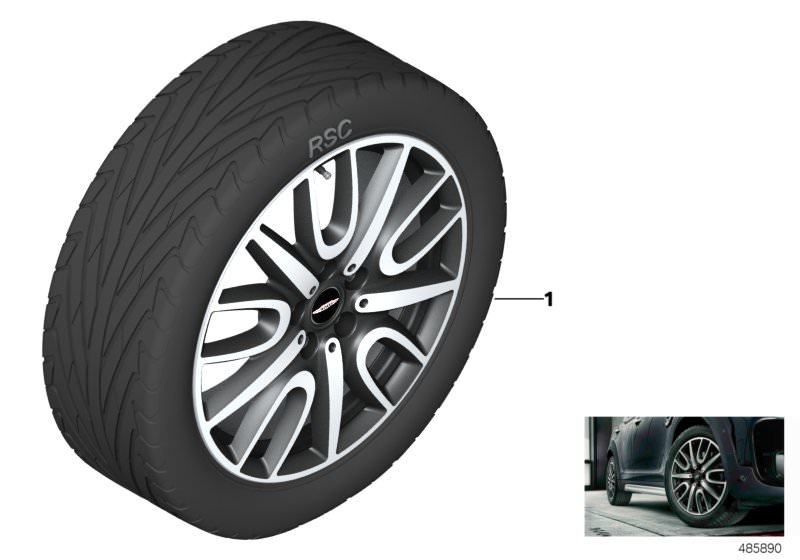 JCW LA wheel Thrill Spoke 529 - 18´´