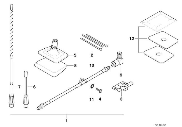 Vis six pans, numéro 04 dans l'illustration