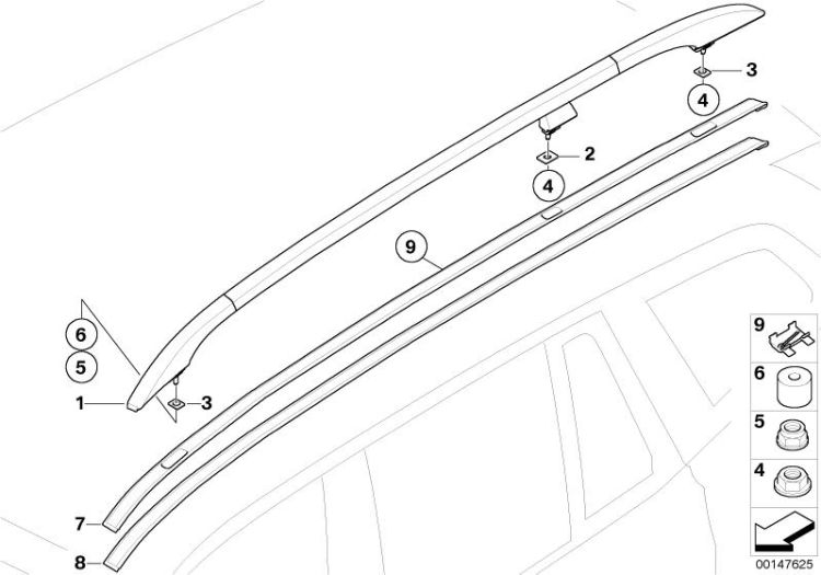 Moulding clamp, Number 09 in the illustration