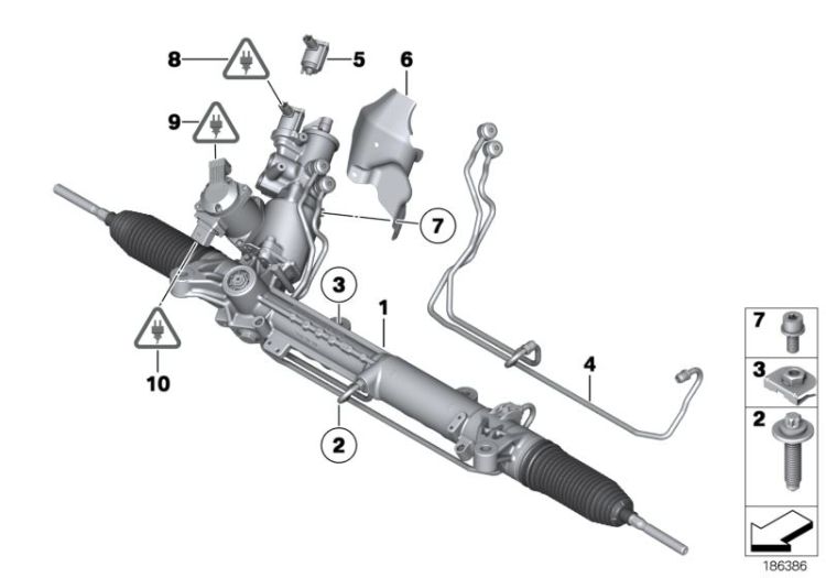 Torque converter servotronic, Number 05 in the illustration
