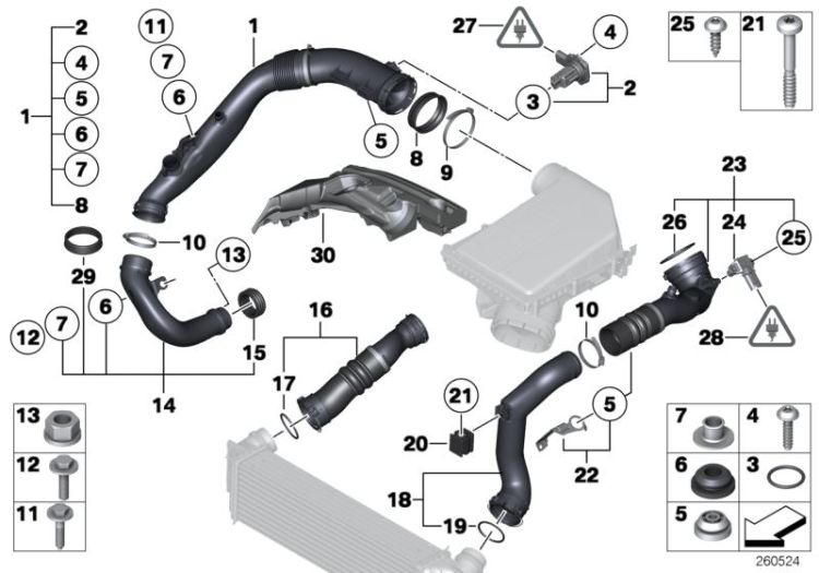 O-ring, numero 26 nella figura