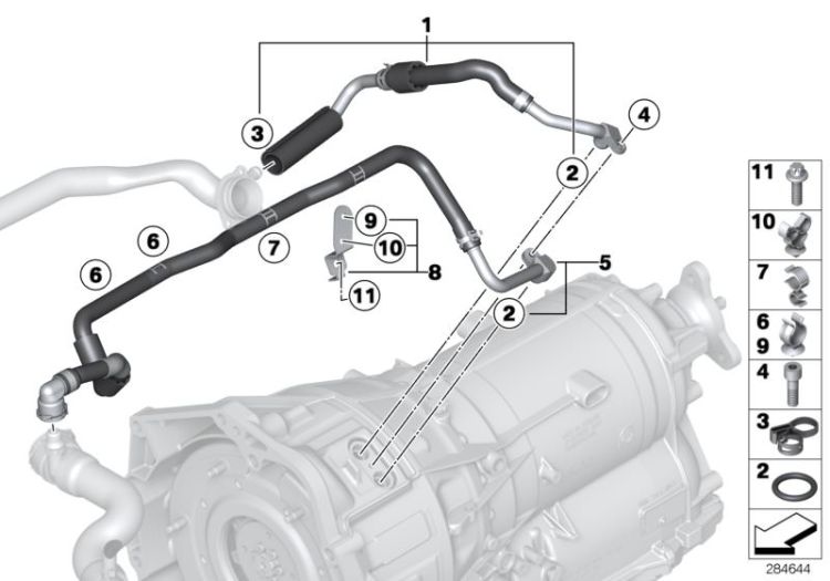 O-ring, Number 02 in the illustration