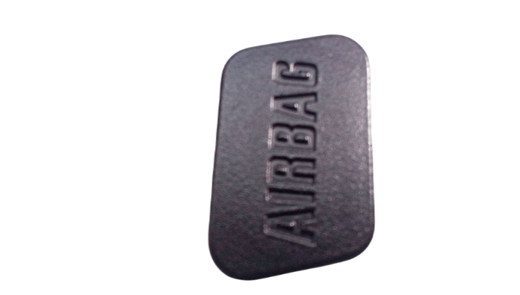 Cover airbag left schwarz