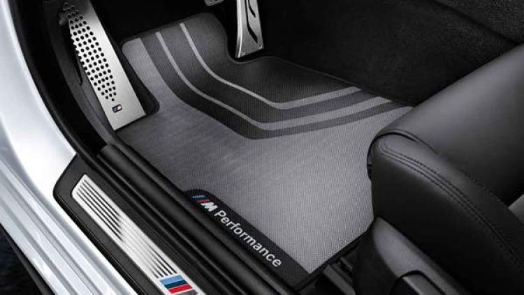 LHD BMW 5er vorn Original Fussmatten Performance G30