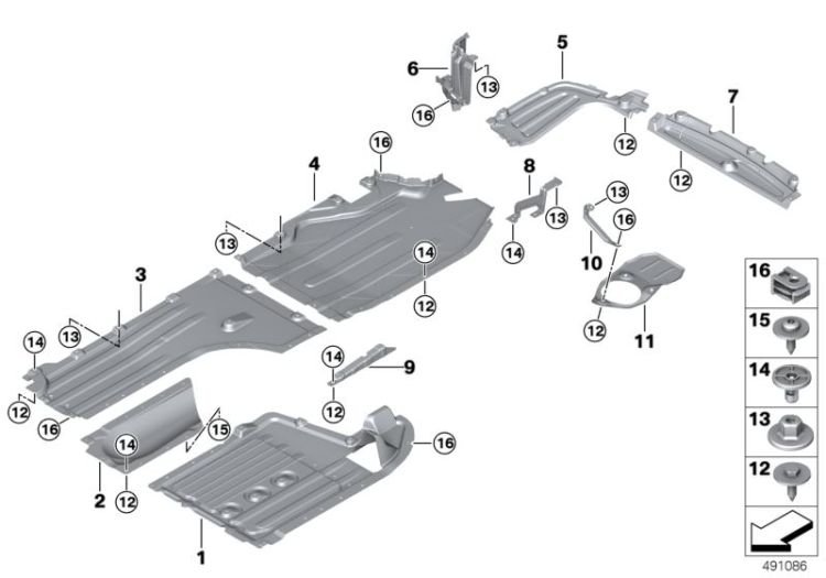 Underfloor coating center, No. 01 in the picture