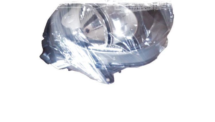 Original BMW Right headlight, white turn indicator  (63117401602)