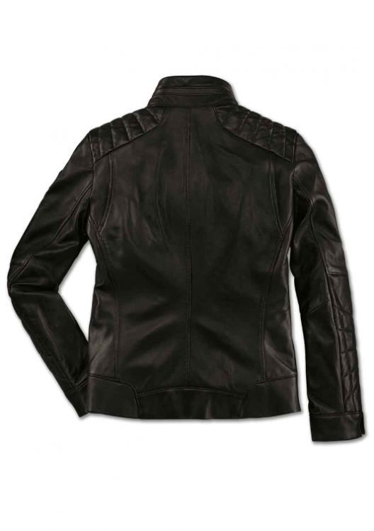 BMW leather jacket ladies BLACK, M | HUBAUER-Shop.de