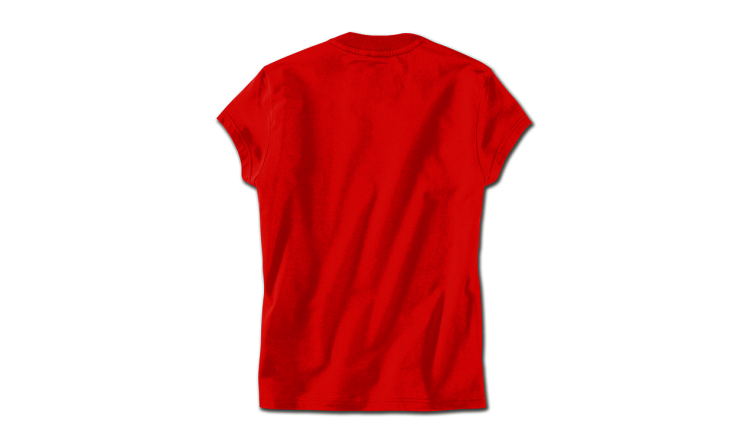 T-Shirt Ladies red