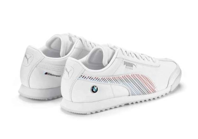 BMW M Motorsport chaussures PUMA Roma white, 10,5/45 d`origine BMW  (80192467738) | HUBAUER-Shop.de