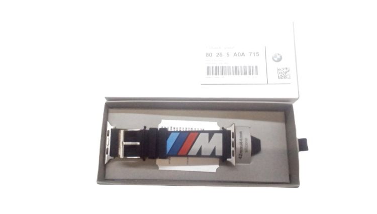 Original BMW M Motorsport Armband für Apple Watch schwarz (80265A0A715) |  HUBAUER-Shop.de