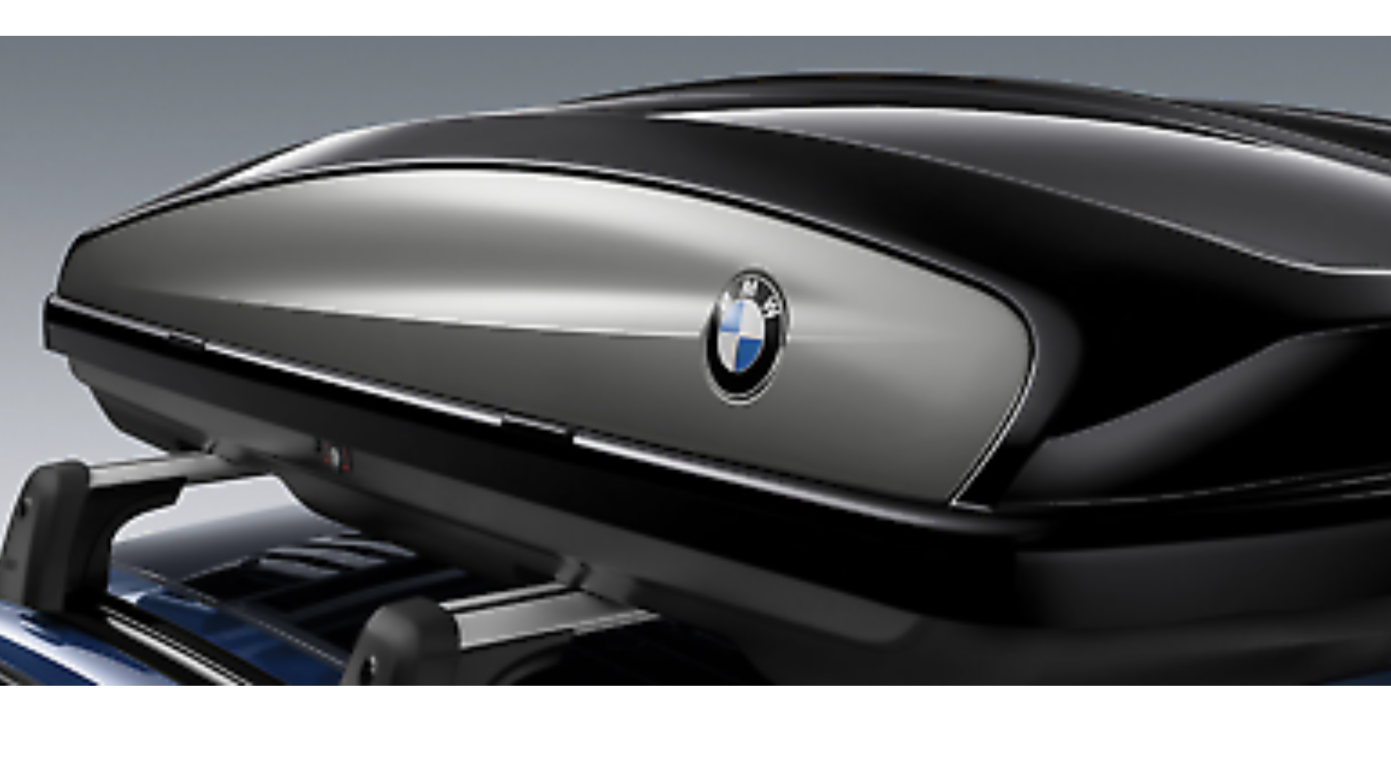 Coffre de toit 320 d`origine BMW noir (82732420634) | HUBAUER-Shop.de