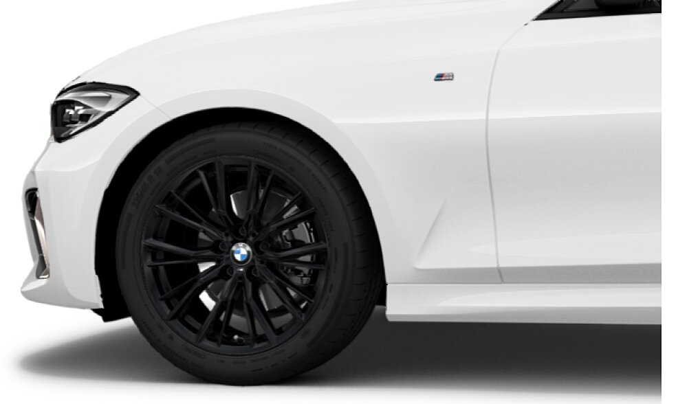Jante alliage noir mat d`origine BMW 7,5Jx18 ET:25 (36116885305) |  HUBAUER-Shop.de