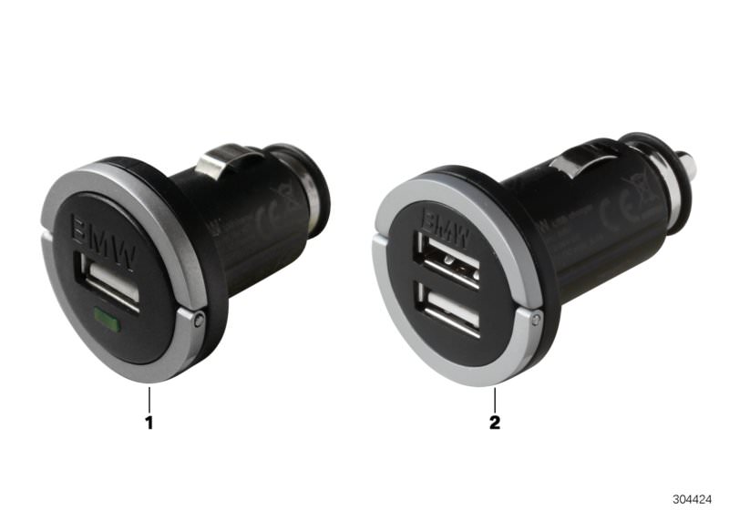 Original Dual USB charger 5er E12 | HUBAUER-Shop.de