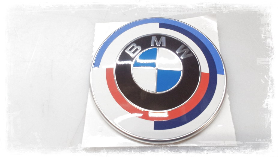 BMW Emblem 50 years M 82 mm Logo 51148087191
