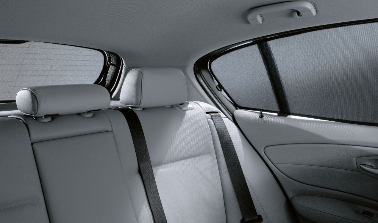 Pare-soleil vitre latérale arrière d`origine BMW noir (51462359861) |  HUBAUER-Shop.de