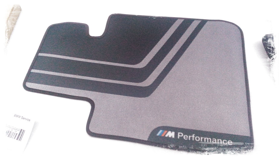 Tapis de sol M Performance avant d`origine BMW LHD (51472407299) |  HUBAUER-Shop.de