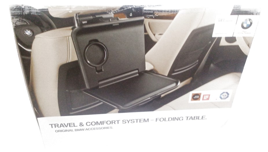 Tablette noire d`origine BMW T&C System (51952449252) | HUBAUER-Shop.de