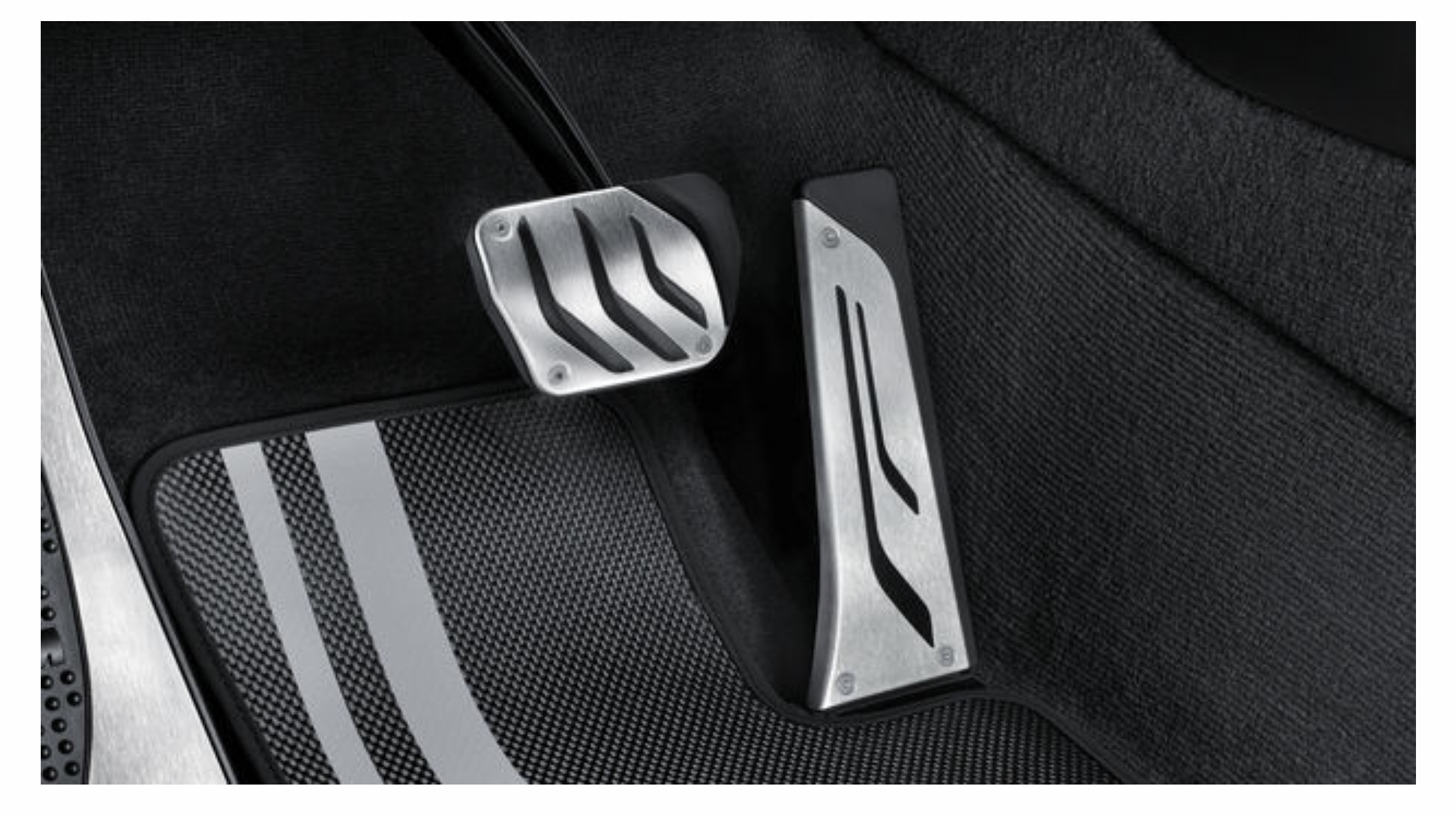 Original BMW Stainless steel pedals X1 E84 M PERFORMANCE | HUBAUER-Shop.de