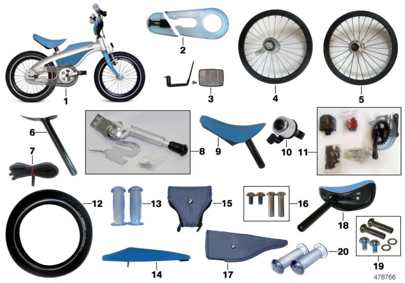 Original pedalset screw kit | HUBAUER-Shop.de