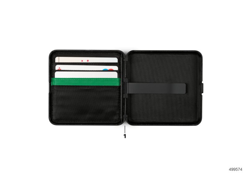 MINI Wallet Hard Case BLACK, OS | HUBAUER-Shop.de