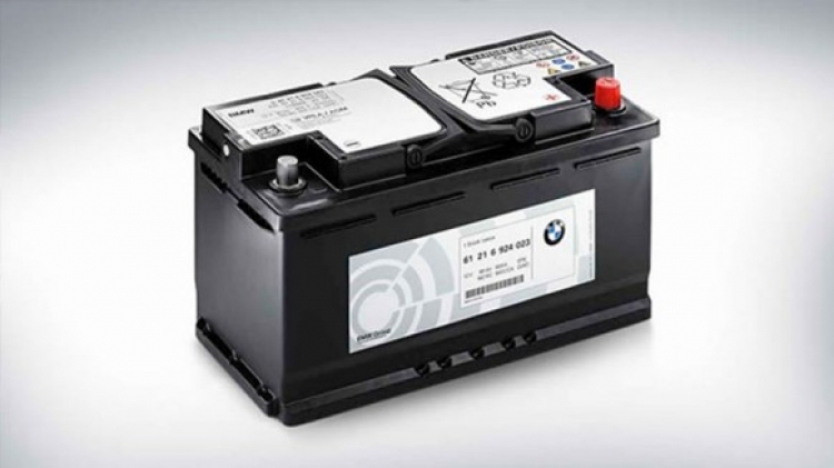 Original BMW AGM-battery 92 AH (61216806755) | HUBAUER-Shop.de