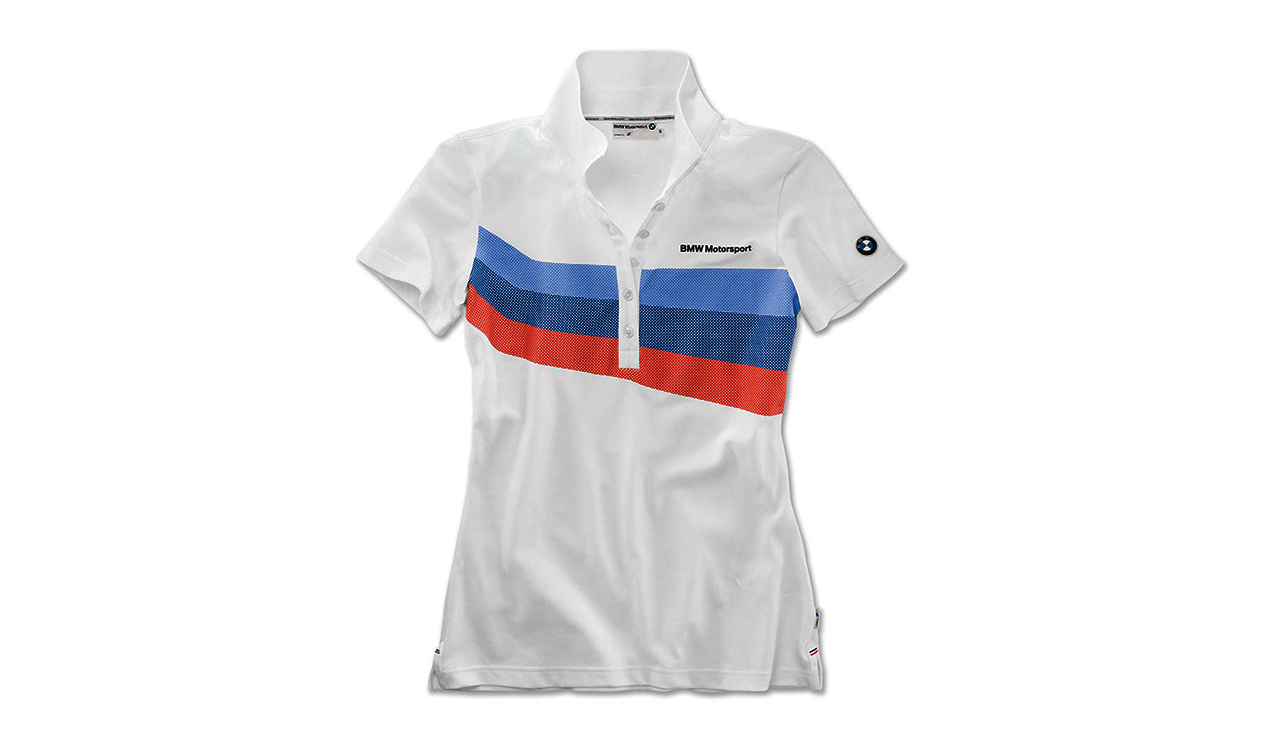 Original Motorsport Poloshirt Damen WHITE, L | HUBAUER-Shop.de