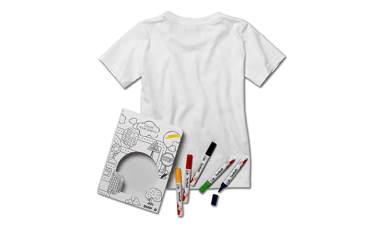 Original T-shirt kids interactive WHITE, 116 | HUBAUER-Shop.de