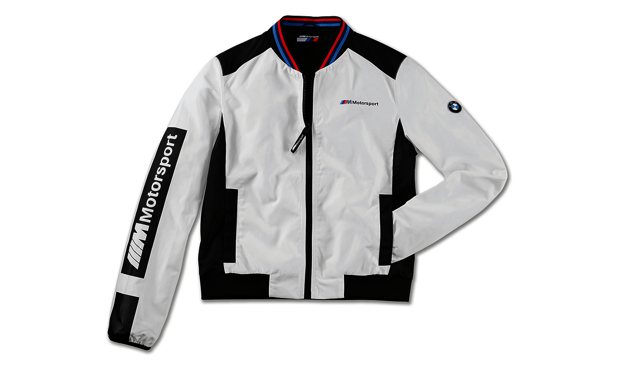BMW M Motorsport jacket ladies BLK/WHT, XL | HUBAUER-Shop.de