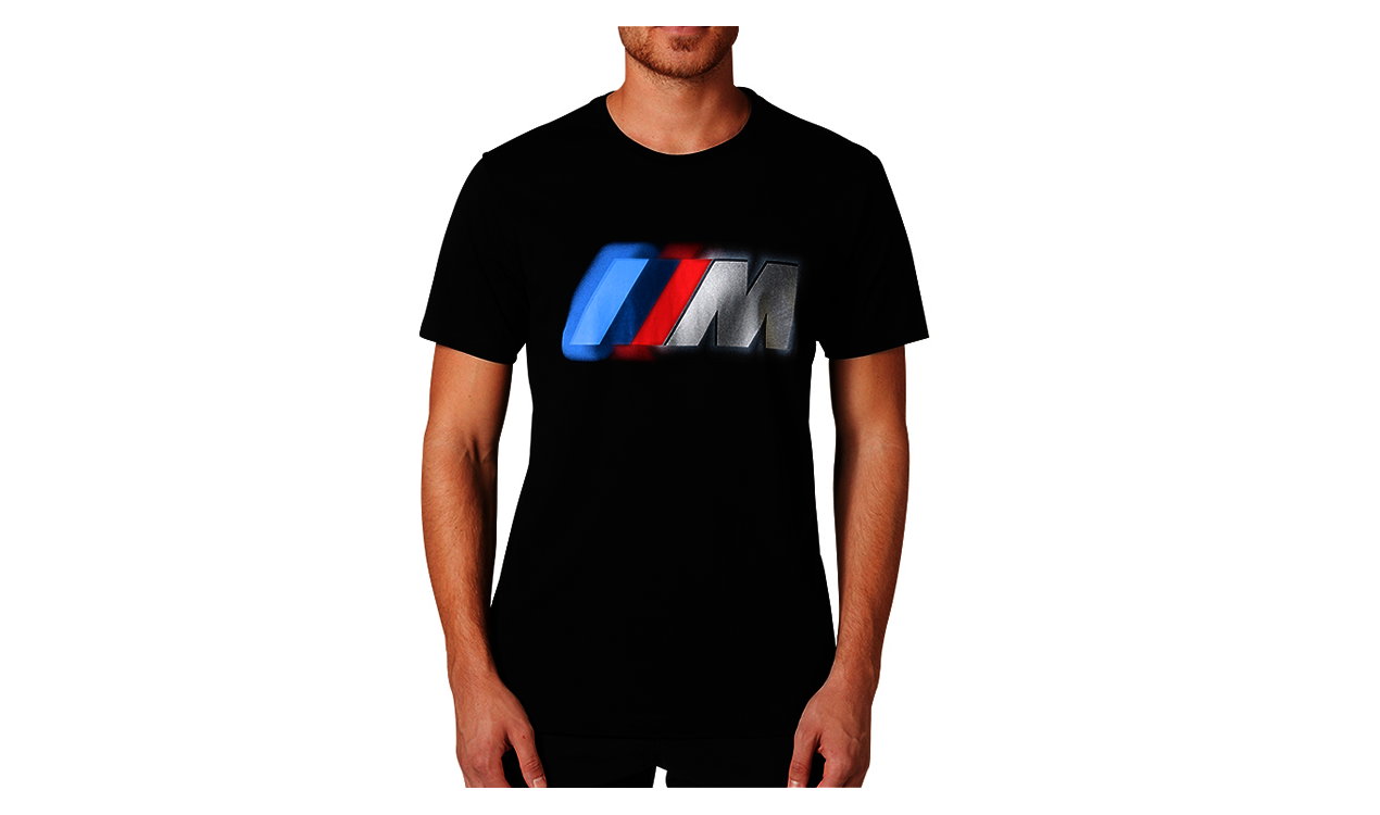 Original BMW BMW M Logo T-Shirt Herren black, XL (80142466259) |  HUBAUER-Shop.de