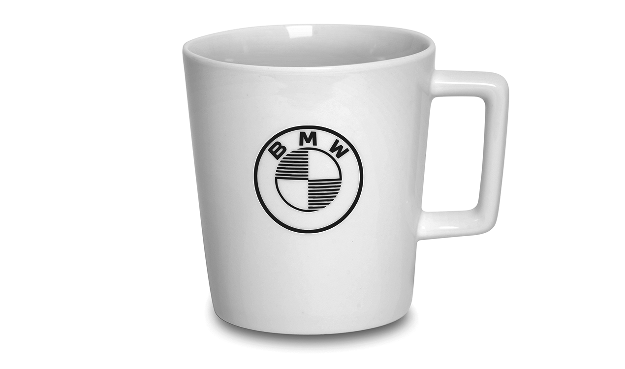 Original BMW BMW cup with logo white (80232466202) | HUBAUER-Shop.de