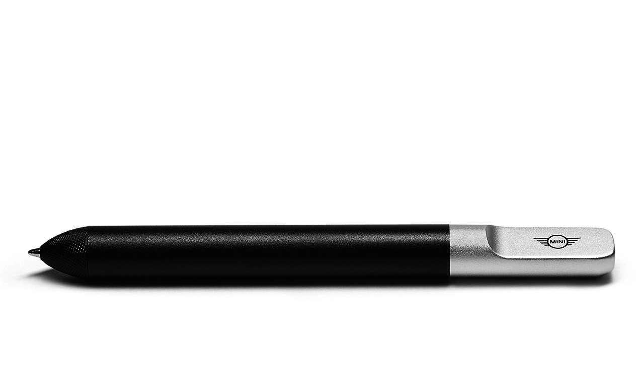 MINI stylo bille d`origine BMW black/silver (80242454545) | HUBAUER-Shop.de