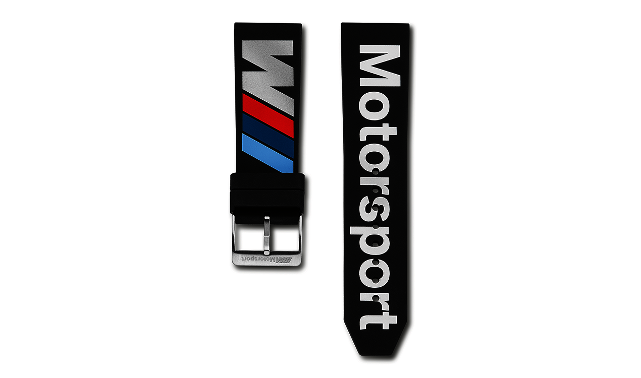 Original BMW M Motorsport bracelet for Apple Watch black (80265A0A715) |  HUBAUER-Shop.de