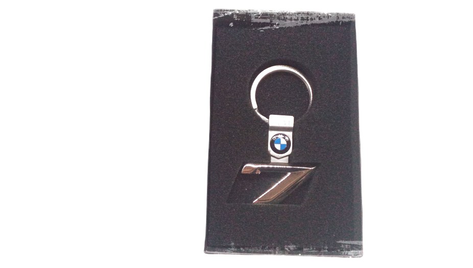 Juste de clé de voiture pour BMW, porte-clés à motifs élevés