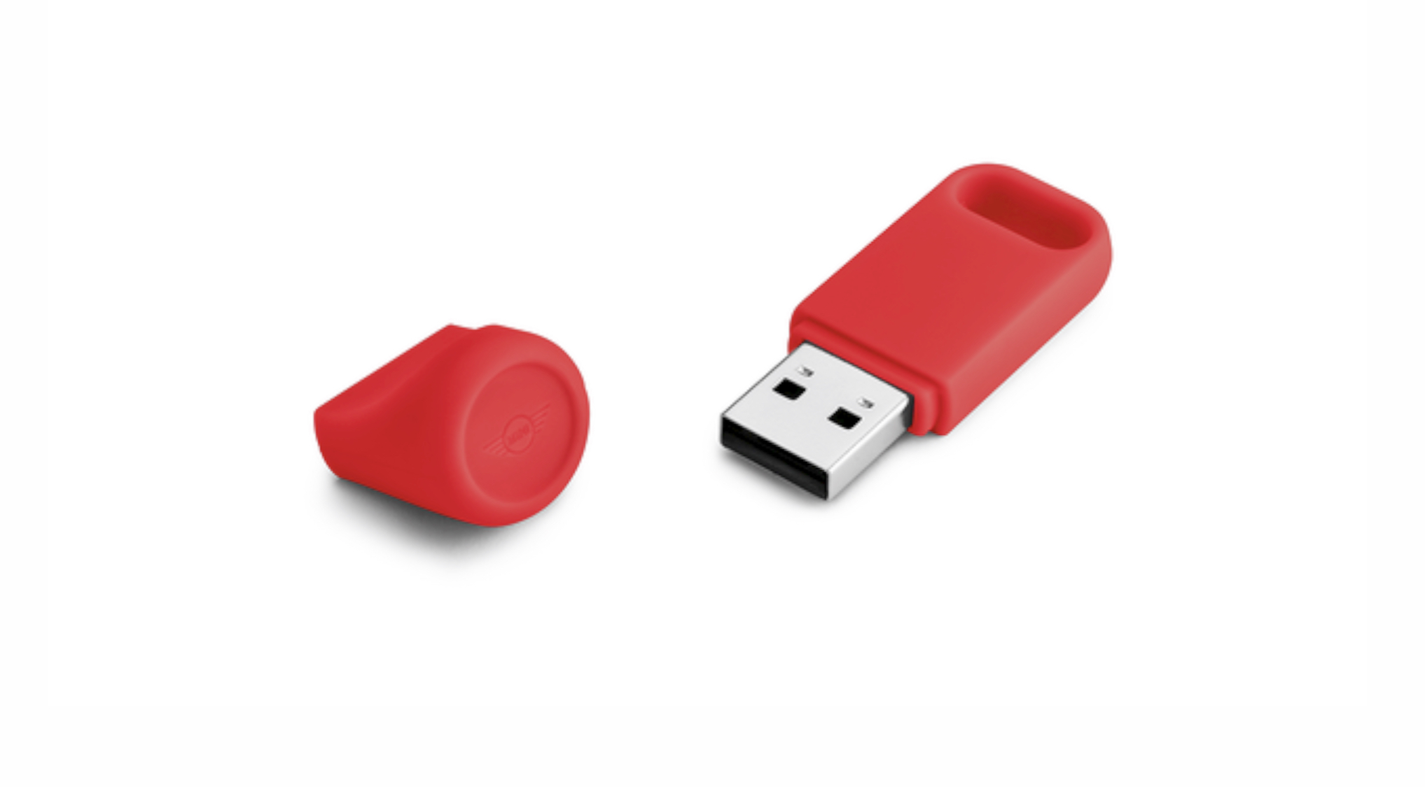 MINI USB Key coral (80292460898) | HUBAUER-Shop.de