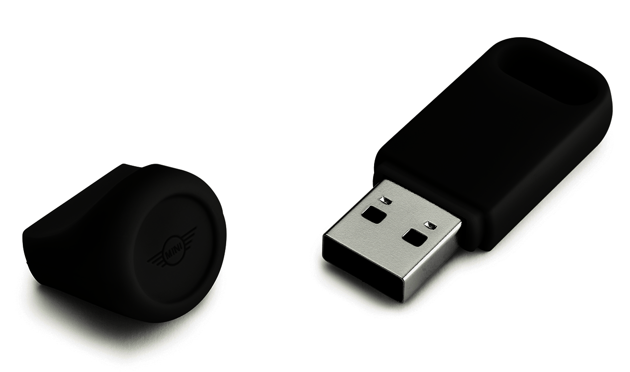 MINI clé USB d`origine BMW black/grey (80295A0A693) | HUBAUER-Shop.de