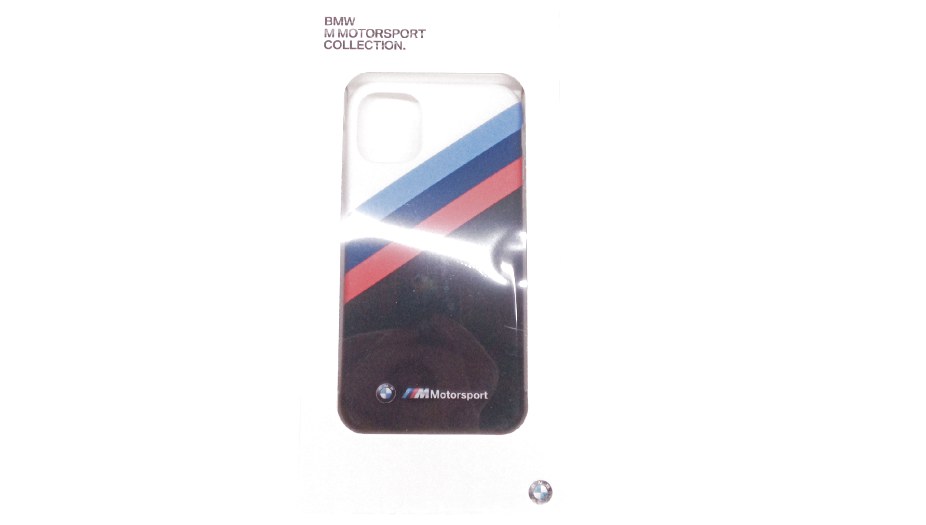 Original BMW BMW M Motorsport Handyhülle iPhone 11 Black/White  (80295A0A710) | HUBAUER-Shop.de
