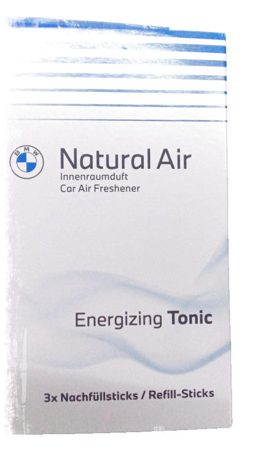 BMW Original Natural Air Car Air Freshener Starter Kit with 1 Stick by  Energizer Tonic Fragrance 83122285673 : : Automotive