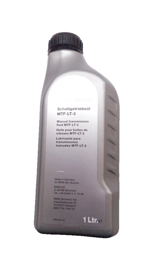 Huile pour boite de vitesses MTF LT-3 d`origine BMW 1L (83222339221) |  HUBAUER-Shop.de