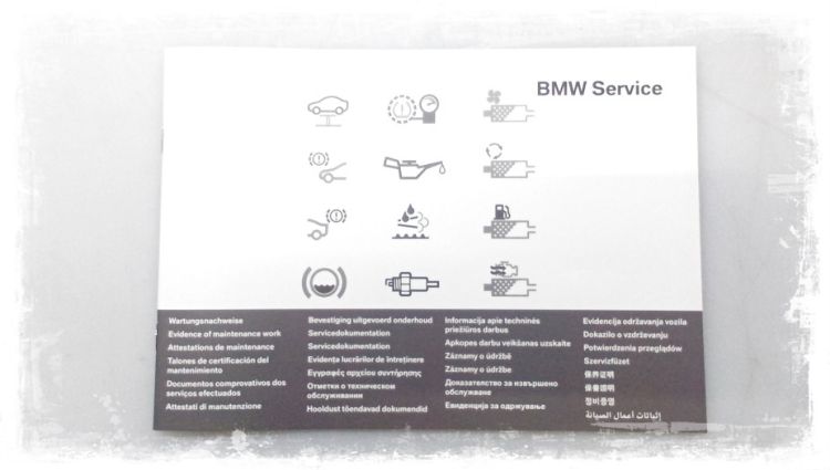 Service booklet, multi-lingual, Number 27 in the illustration