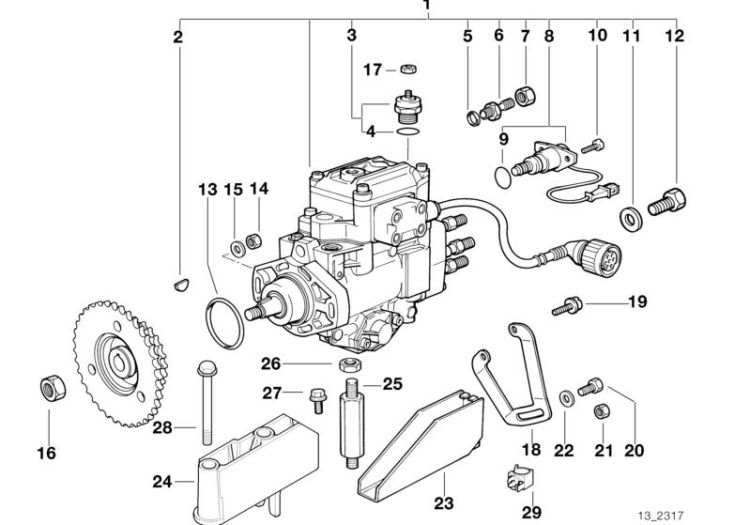 07129905558, 07119920161 Fillister head with washer Fuel Preparation System Fuel injection system BMW 5er E12 07110300291 E36 Z3 >2118<, Tornillo cilindrico con placa