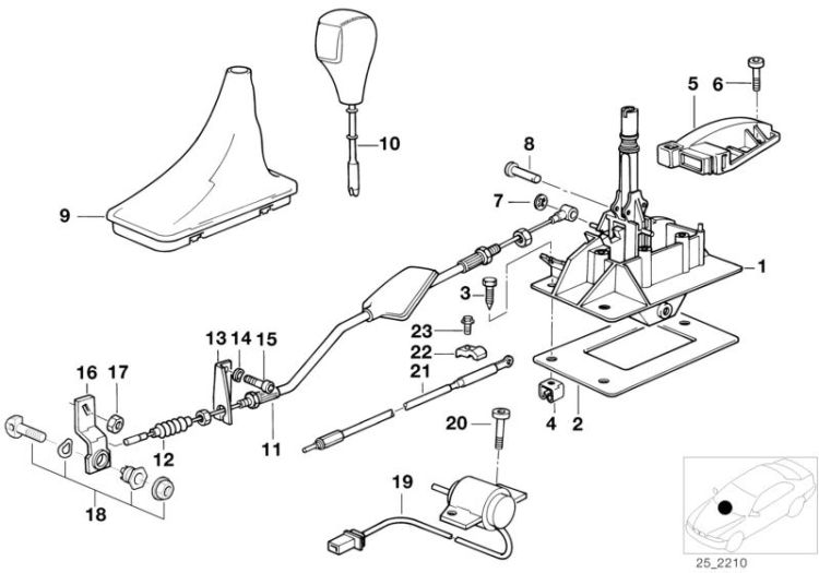 Support noise absorbing, Number 13 in the illustration