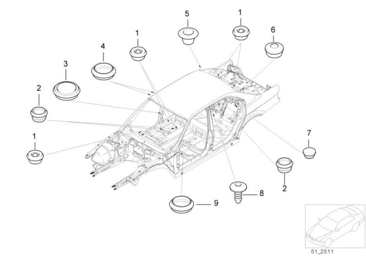 Bouchon, numéro 09 dans l'illustration