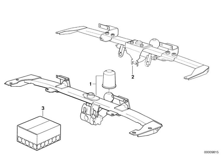 Satz elektr.Anbauteile, Nummer 03 in der Abbildung