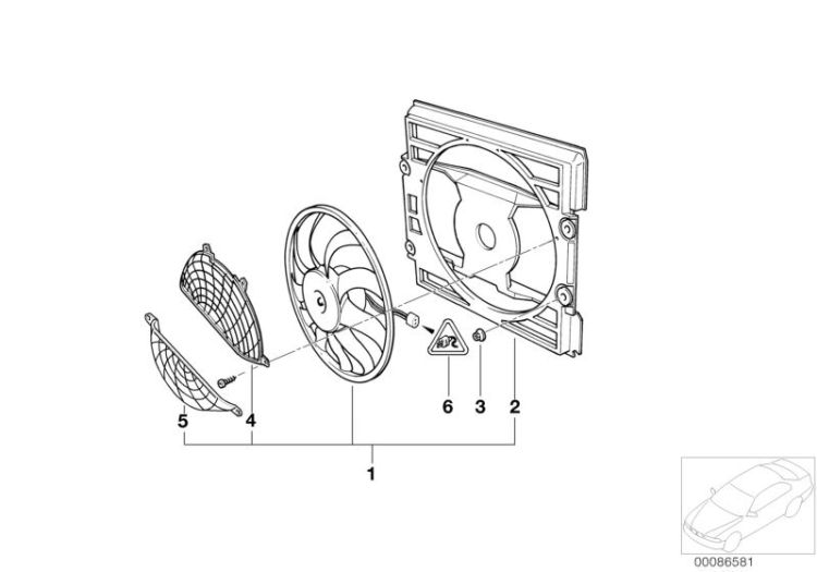 Ventilateur, numéro 01 dans l'illustration